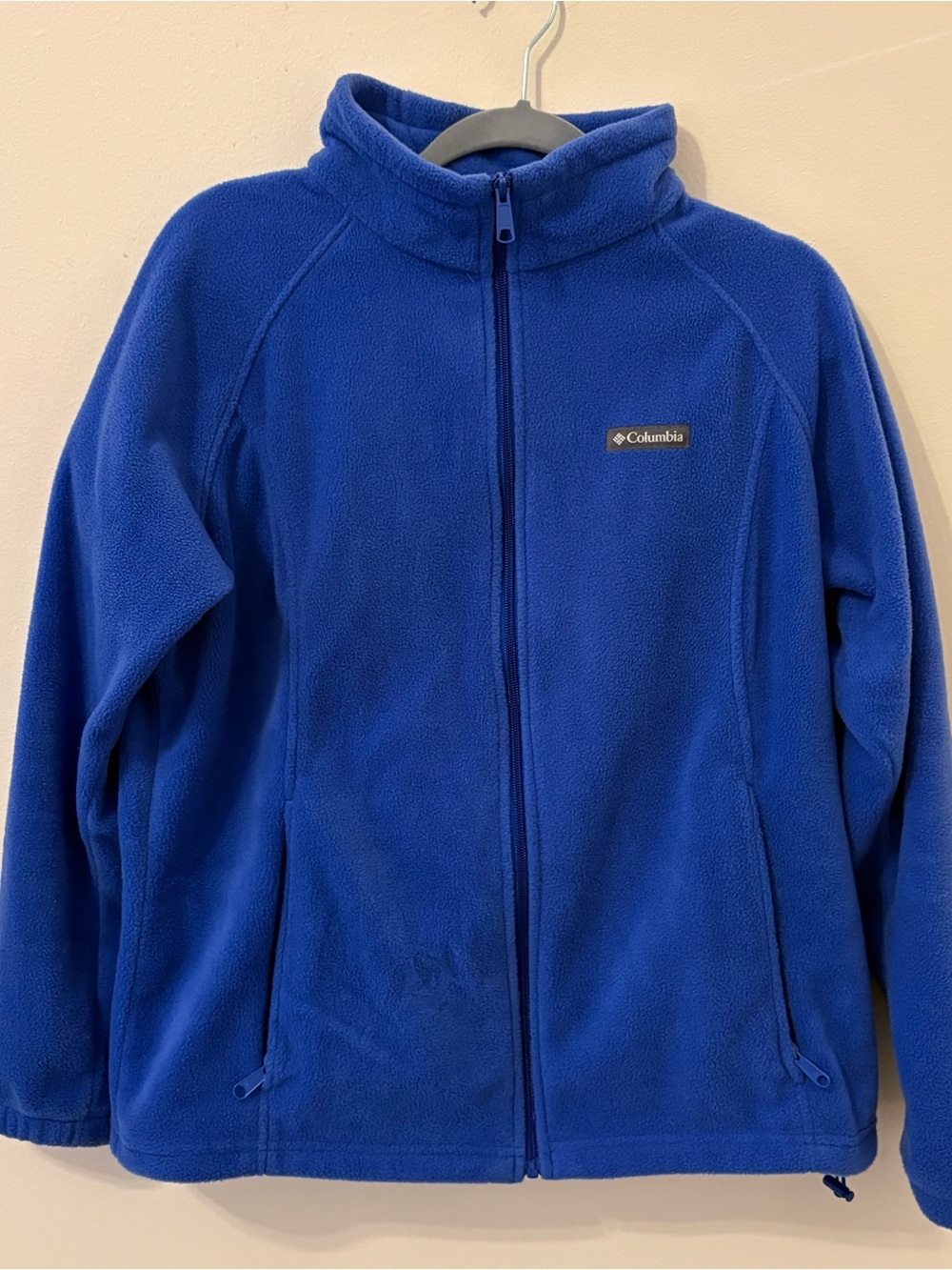Columbia Royal Blue Full-Zip Fleece Jacket